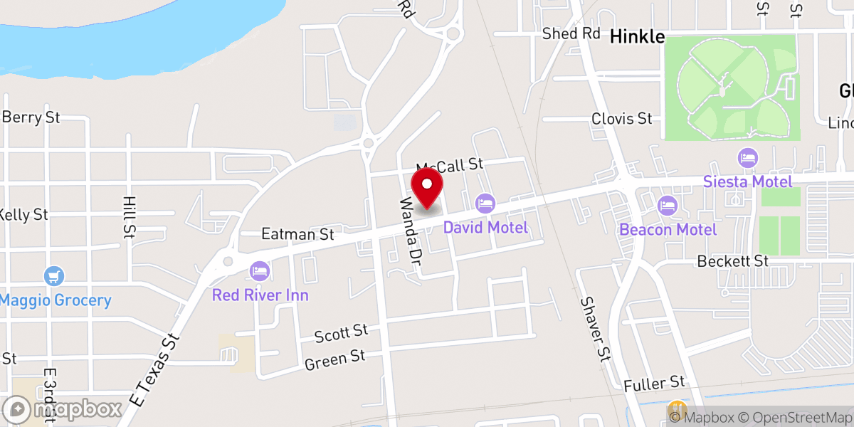 Map showing location of Living Waters Apostolic