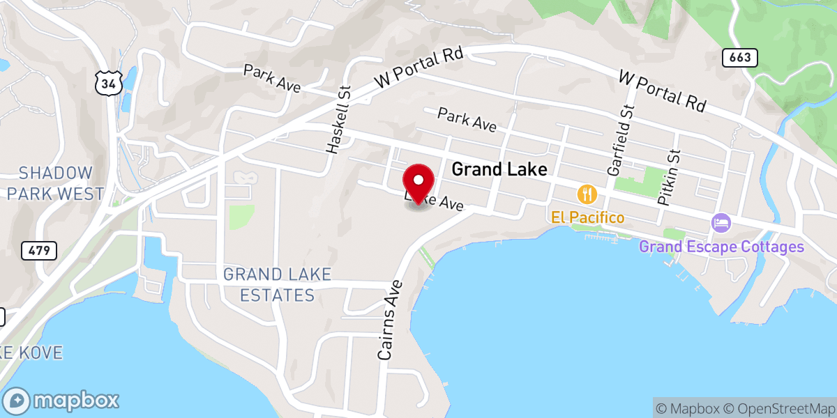 Map showing location of Living Word Christian FLLWSHP