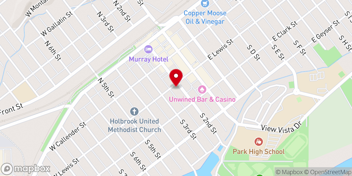 Map showing location of Livingston Food Pantry