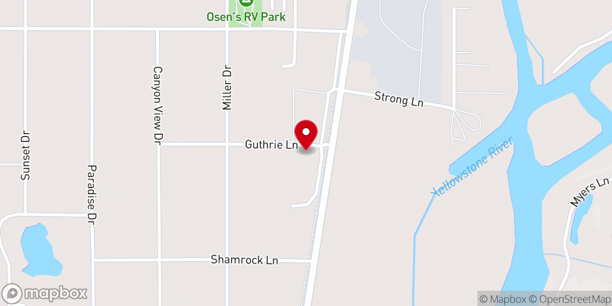 Map showing location of Livingston Seventh-day Adventist Church