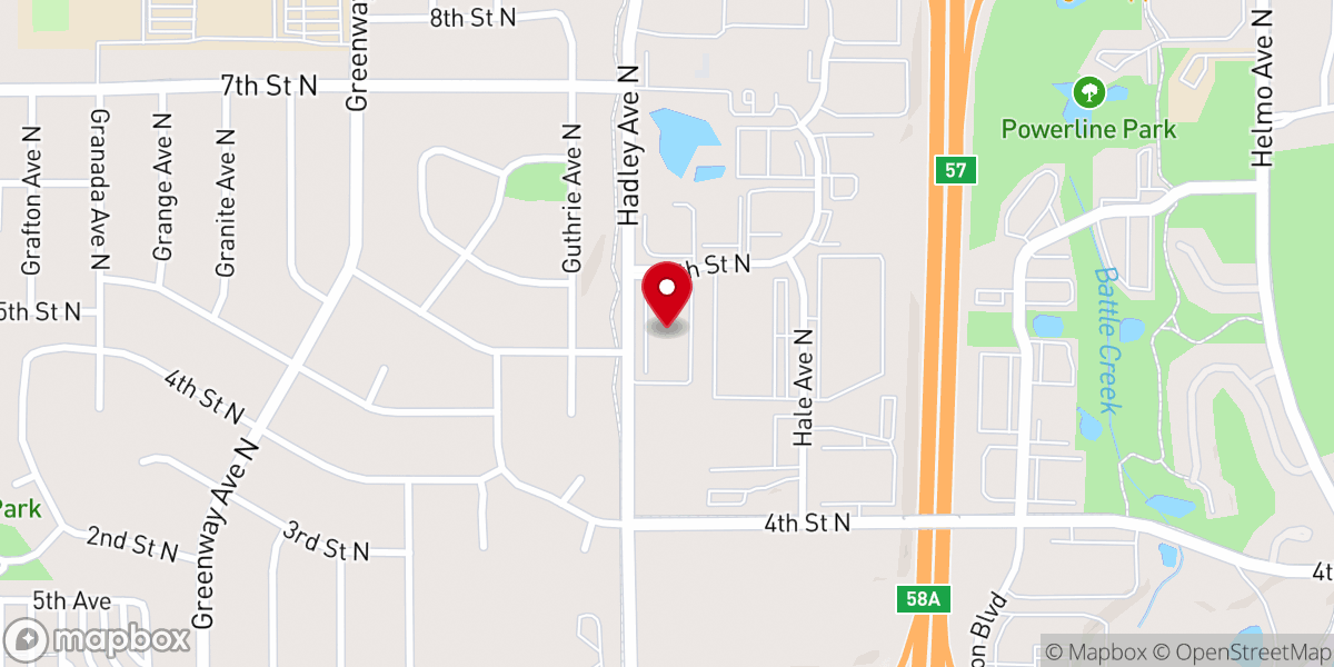 Map showing location of Lord's Church of Minnesota