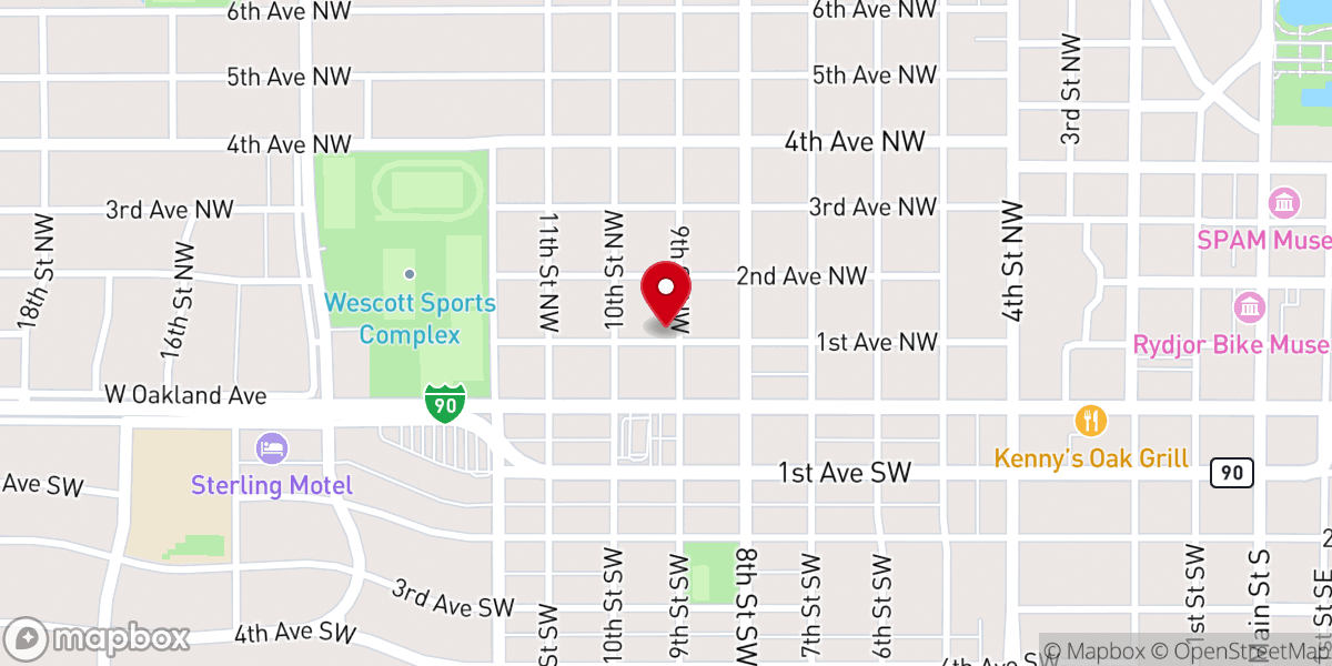 Map showing location of Los Pentecostales Del Nombre