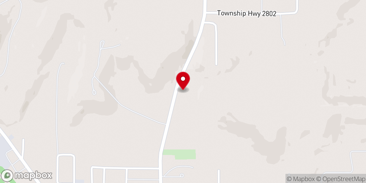 Map showing location of Loudonville River Of Life Community Church
