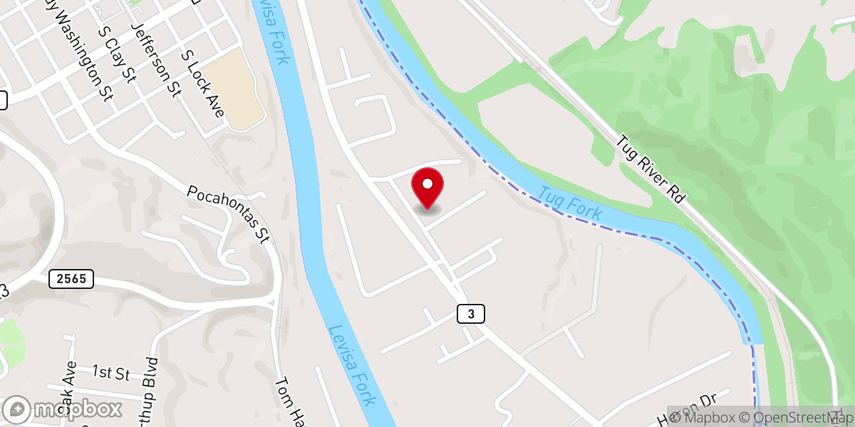 Map showing location of Louisa Church of God