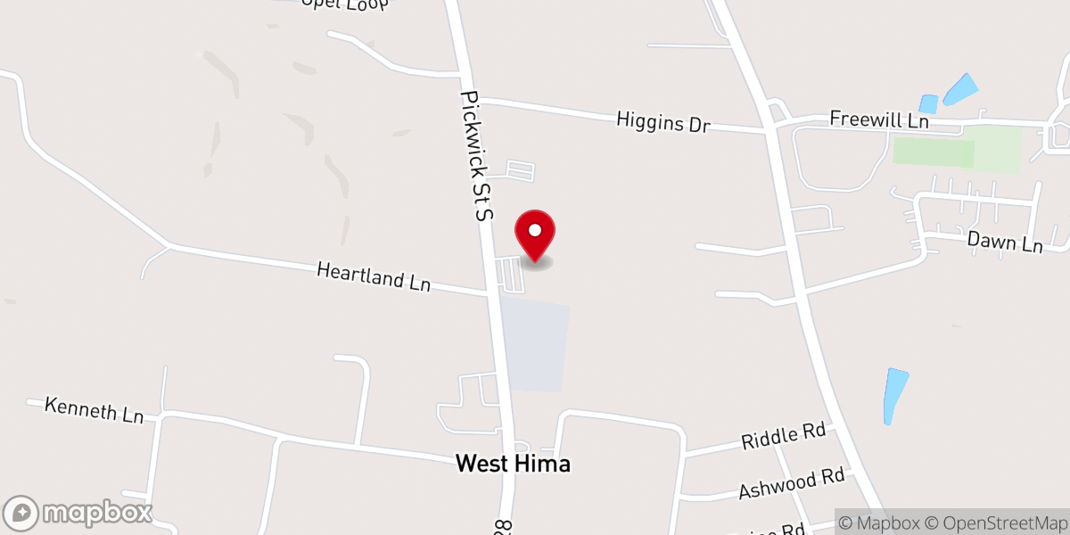 Map showing location of Love & Truth Church