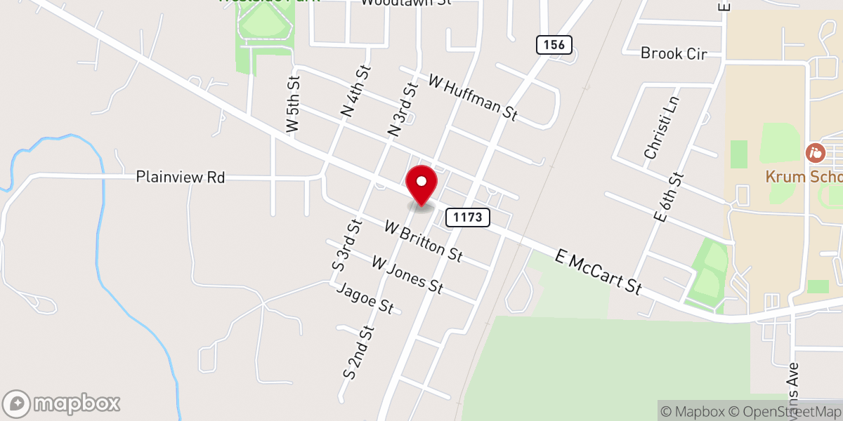 Map showing location of Loving Hearts Christian Academy