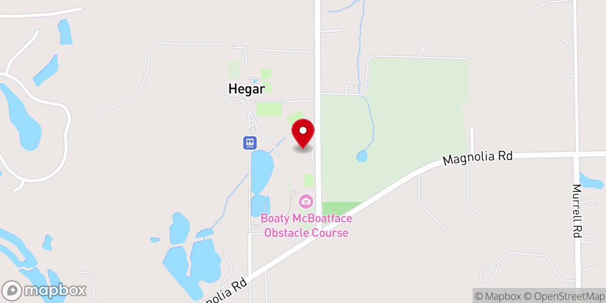 Map showing location of Macedonia Methodist Church