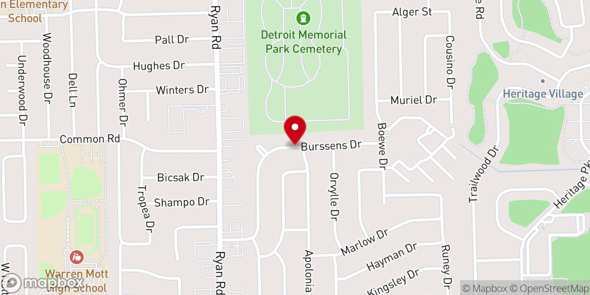 Map showing location of Madani Muslim Community Service