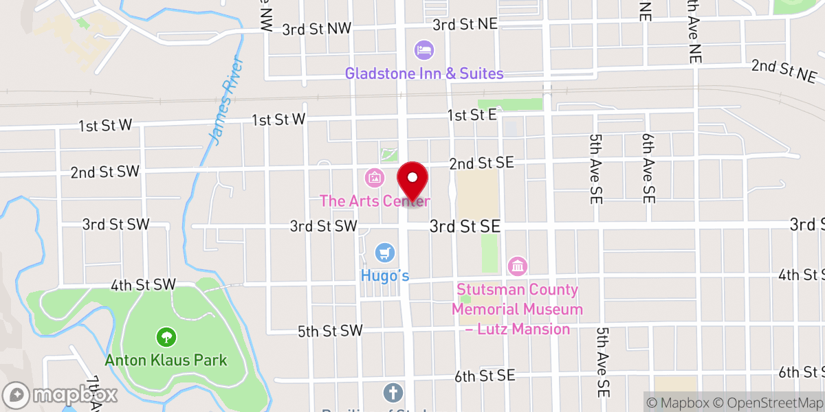 Map showing location of Maranatha Custom Churches Inc.