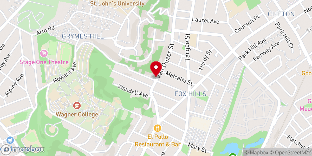 Map showing location of Maranatha Evangel Church