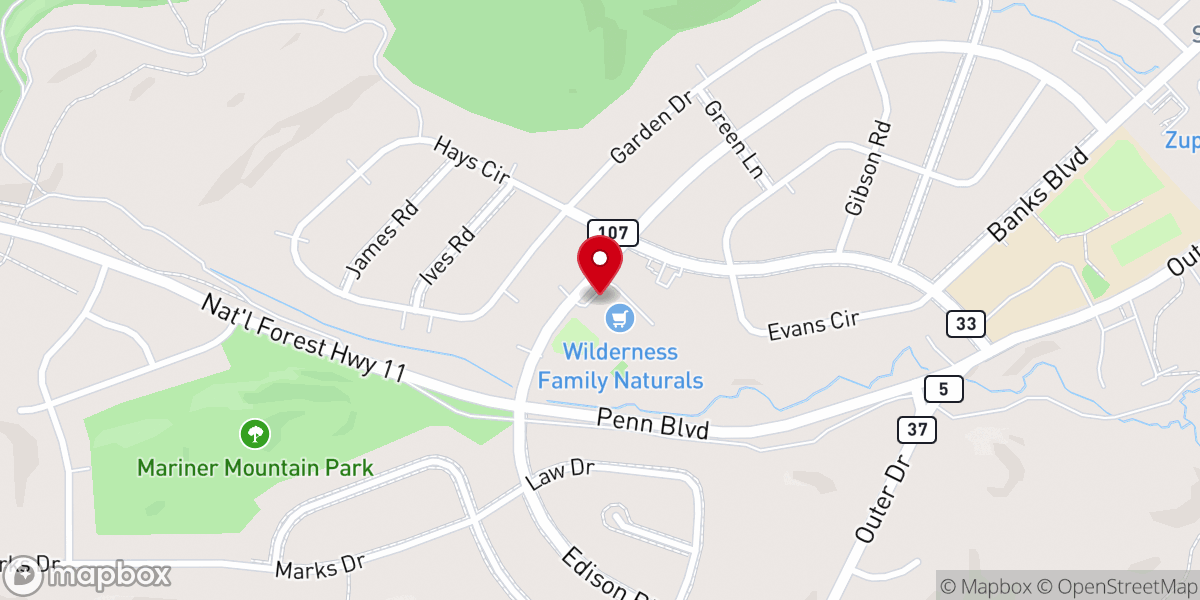 Map showing location of Mary Macdonald Business Center