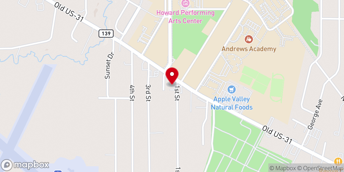 Map showing location of MASDAC Worship Center