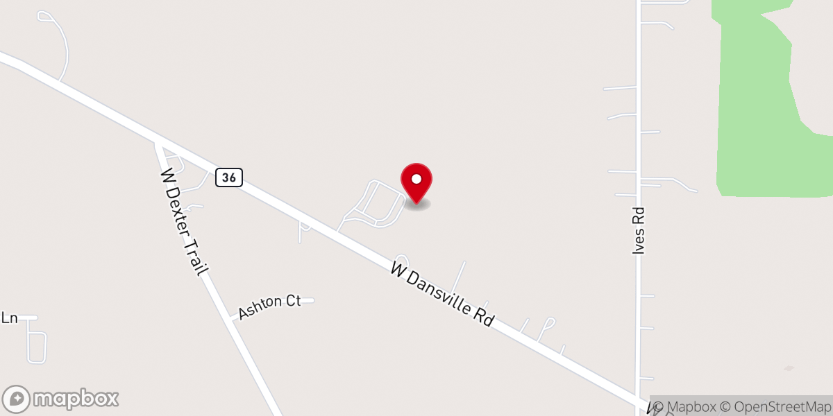 Map showing location of Mason First Church of the Nazarene
