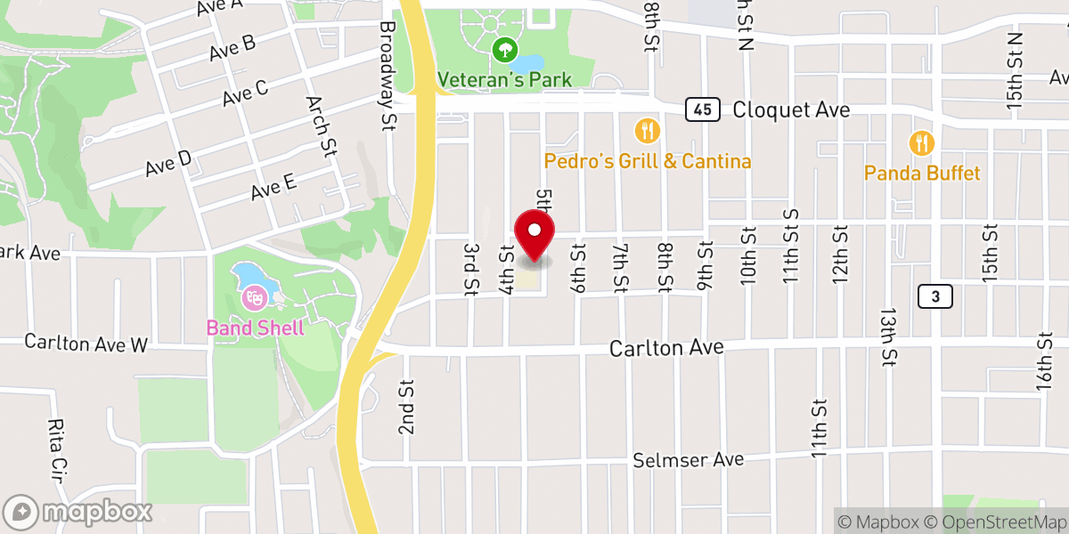 Map showing location of Mater Dei Apostolate