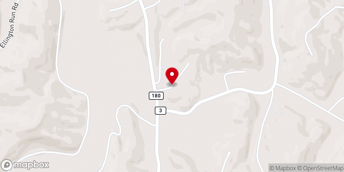 Map showing location of Mavity Free Will Church