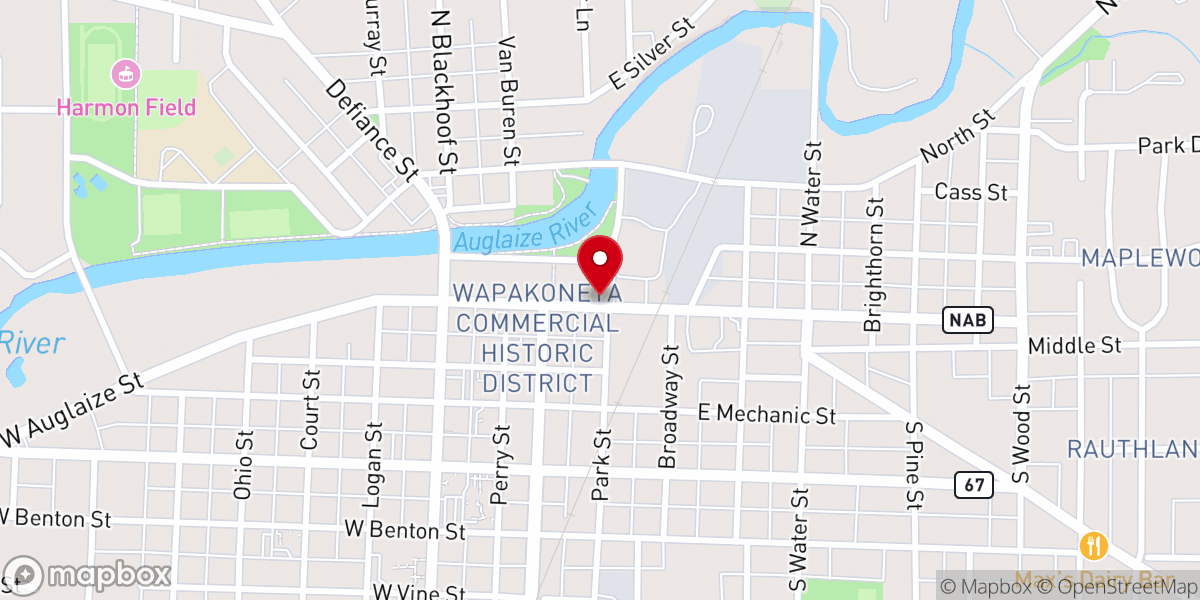 Map showing location of Mercy Unlimited Inc