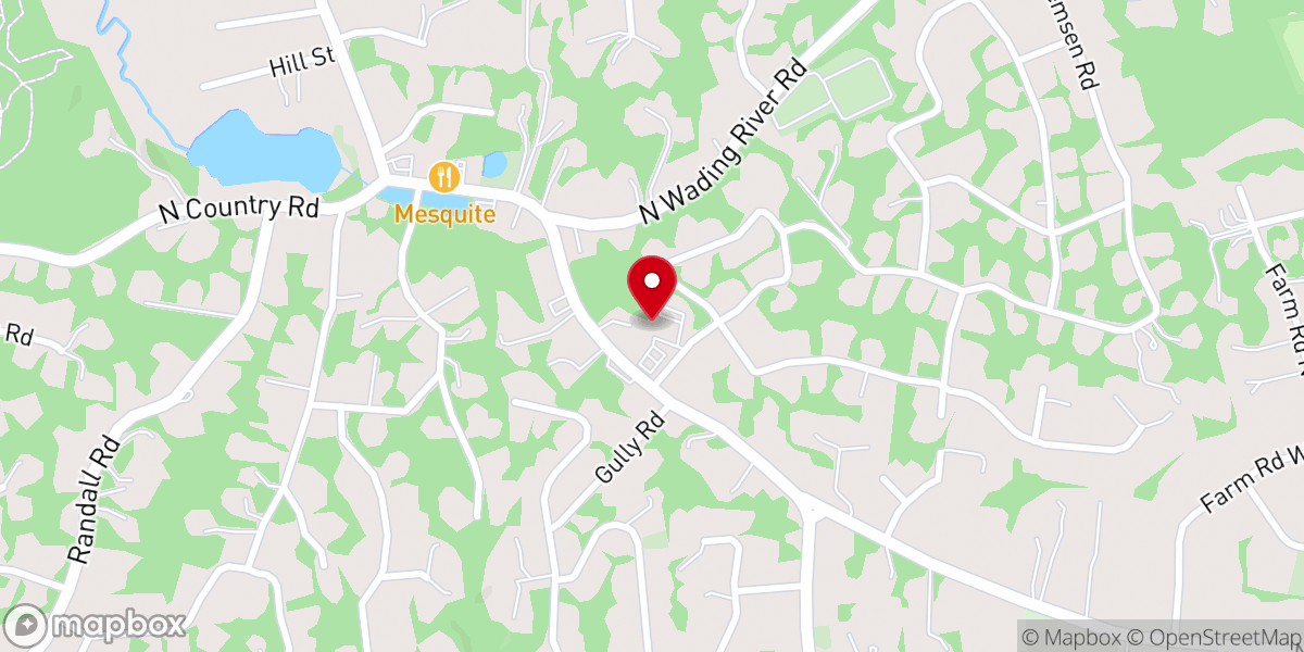 Map showing location of Messenger John Sullivan Hall