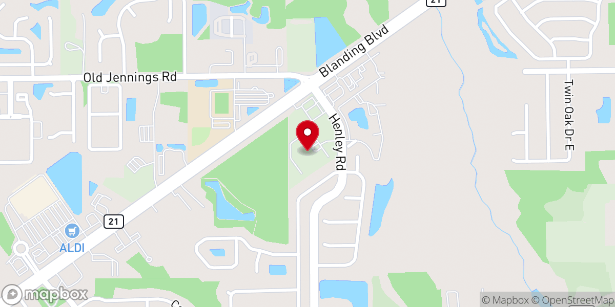 Map showing location of Middleburg Rehabilitation & Nursing Center