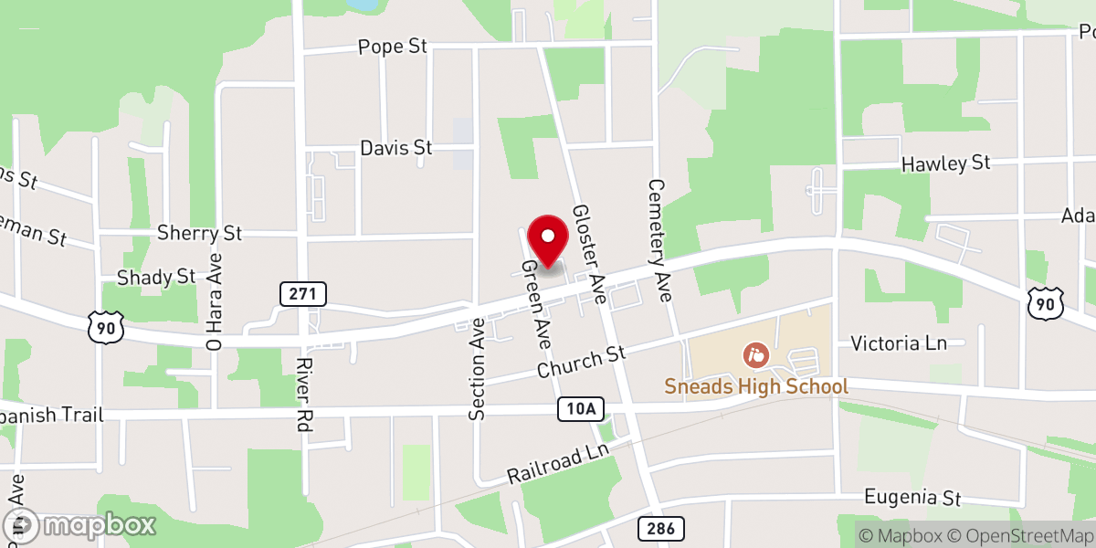 Map showing location of MIMORIAH CHURCH