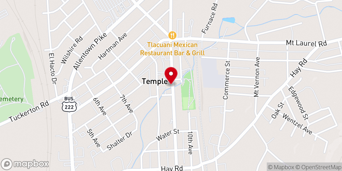Map showing location of Ministerio Evangelístico El Encuentro