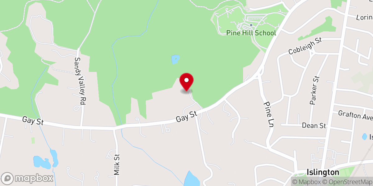 Map showing location of Monastery of St. Clare