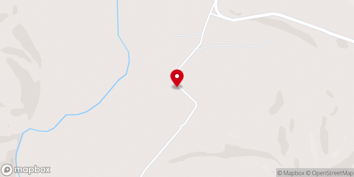 Map showing location of Moore's Chapel Baptist Church