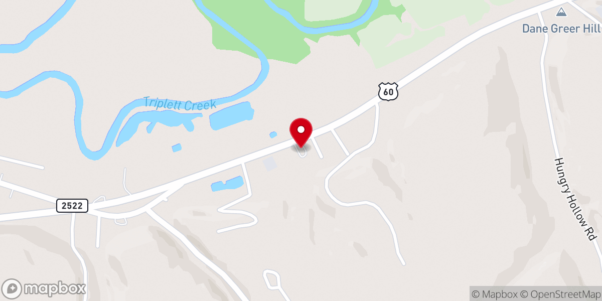Map showing location of Morehead ChristWay Church of God