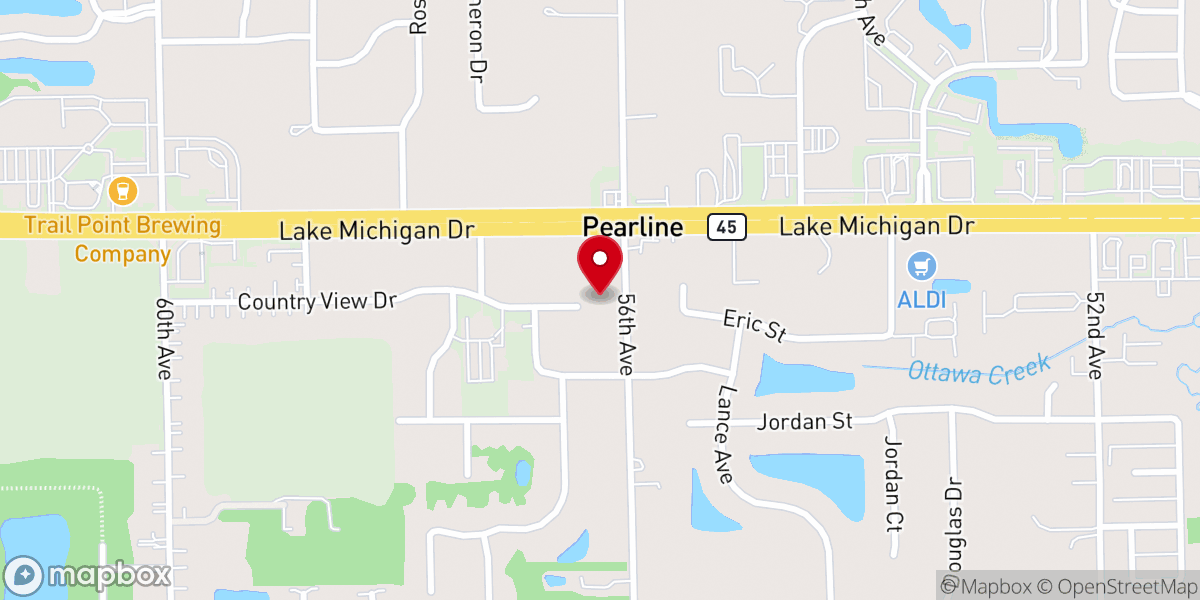 Map showing location of Moriah Ministries