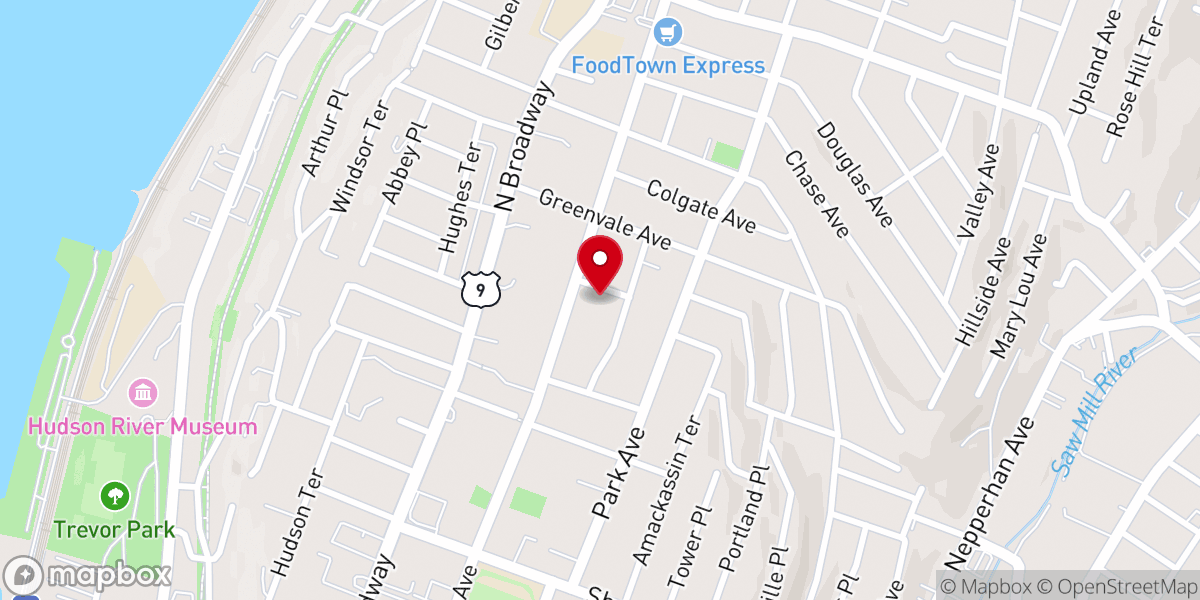 Map showing location of Morning Star Church
