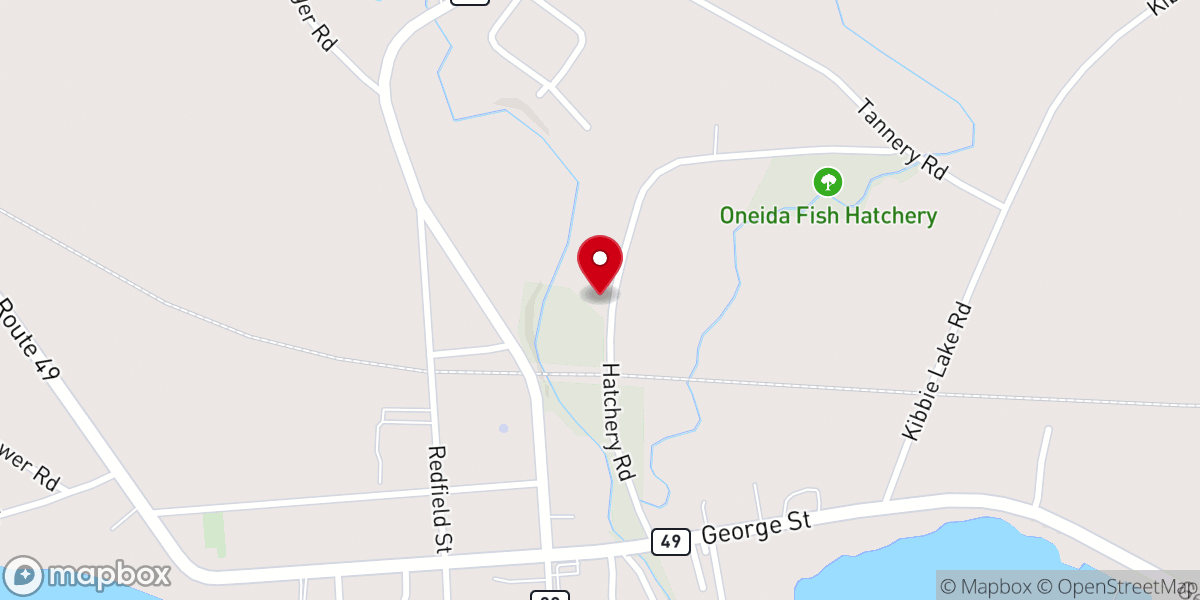 Map showing location of Mother of Joy House of Prayer