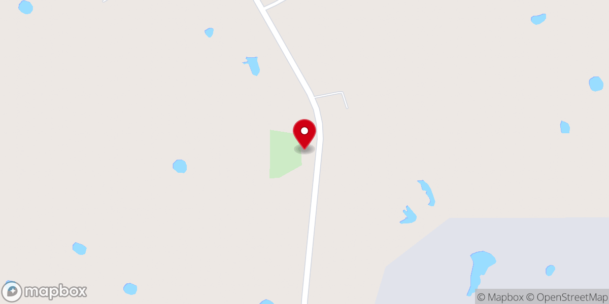 Map showing location of Mount Antioch Church