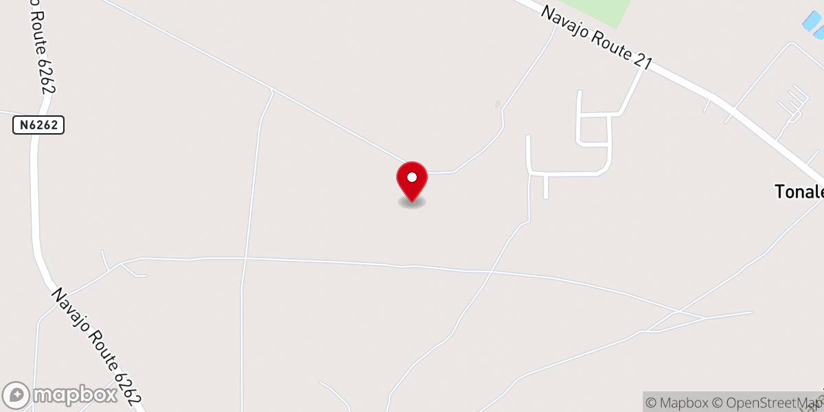 Map showing location of Mountain View Holiness Church