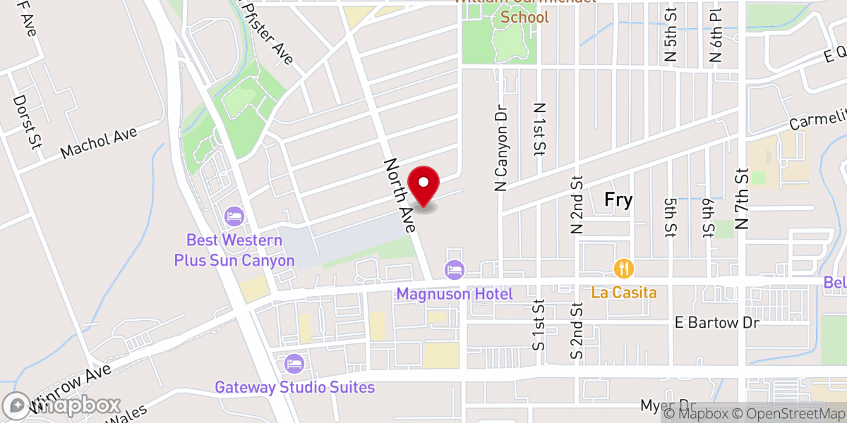 Map showing location of Move City Church