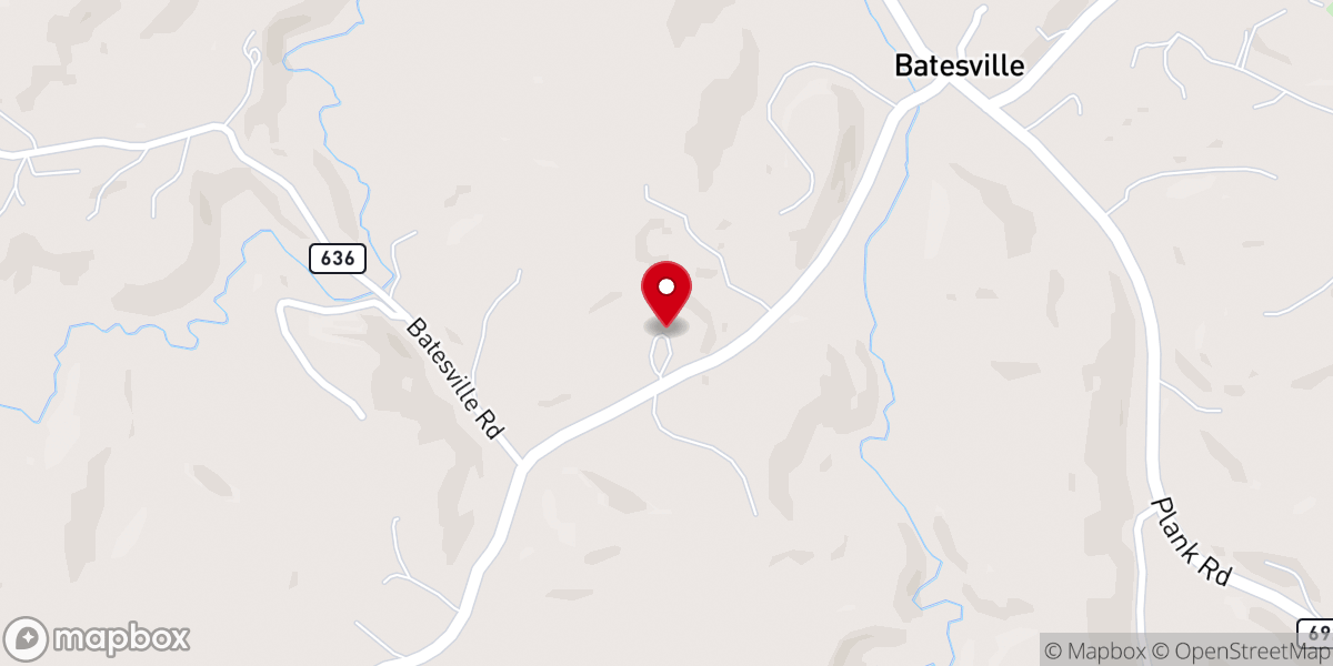 Map showing location of Mt Ed Baptist Church