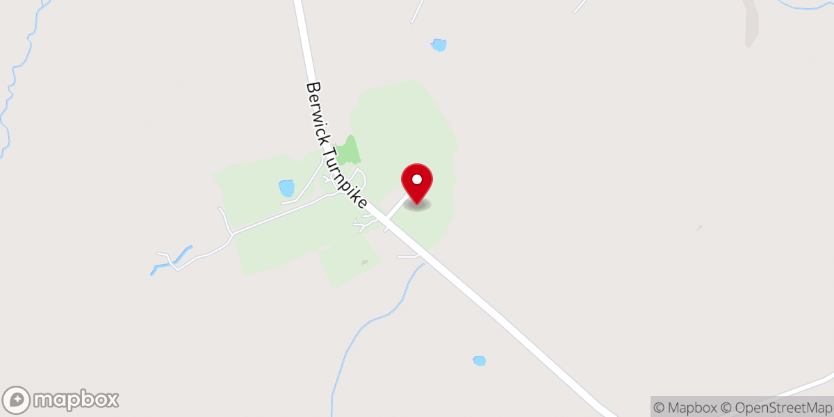 Map showing location of Mt Pisgah Wesleyan Church