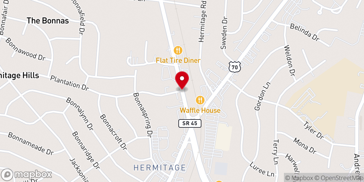 Map showing location of Mt. Zion Ohb