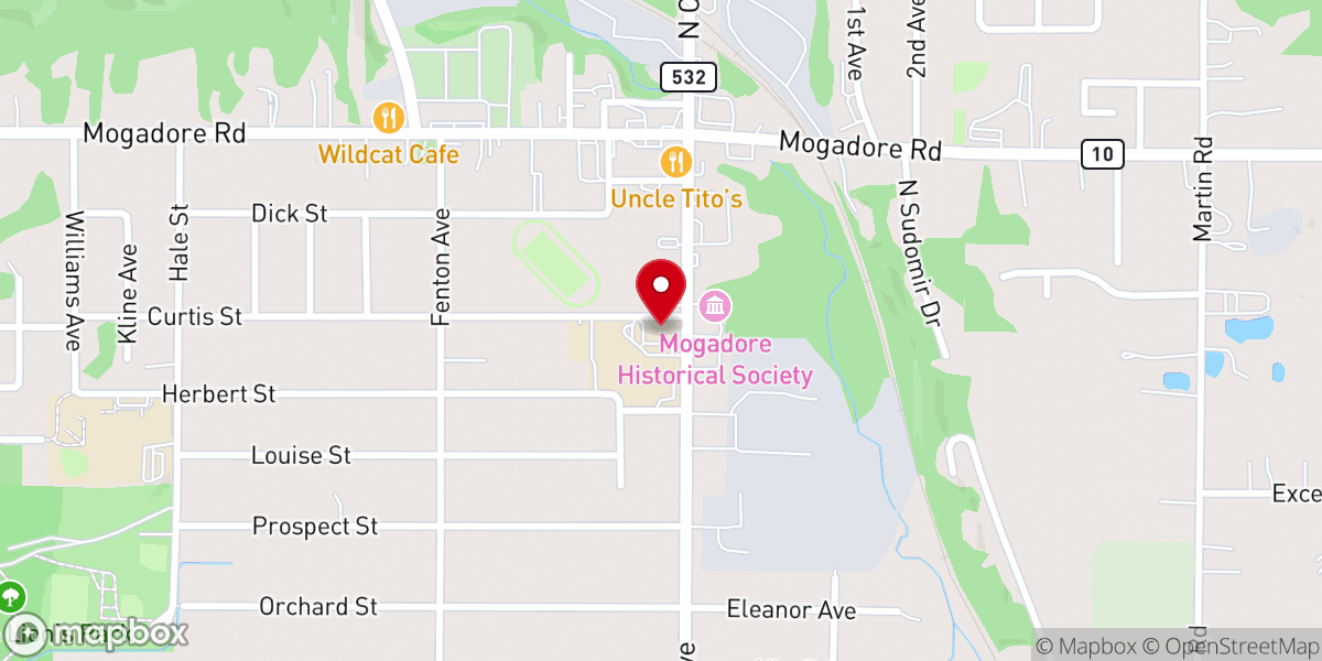 Map showing location of My Community Life Church