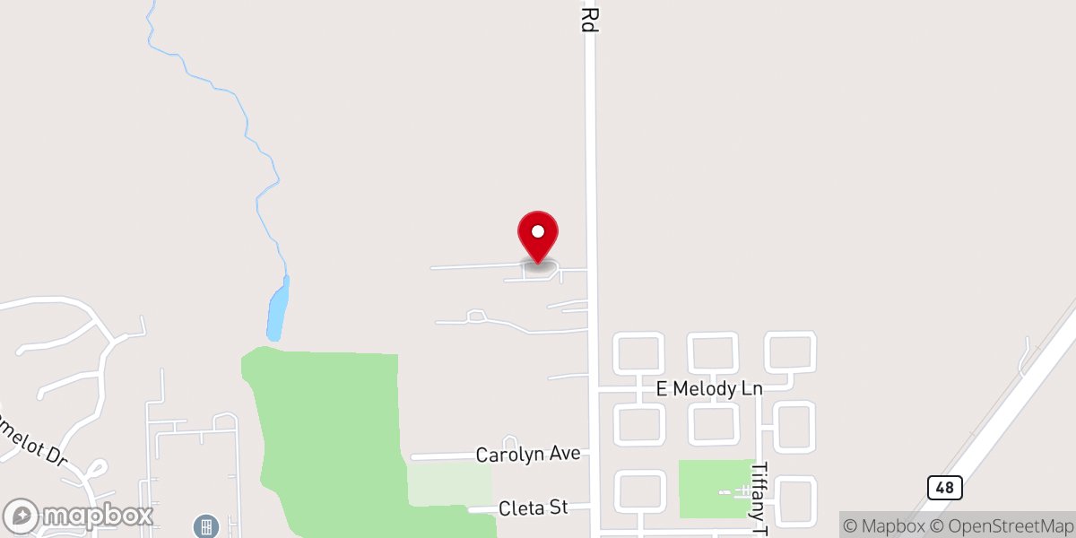 Map showing location of New Day Community Church