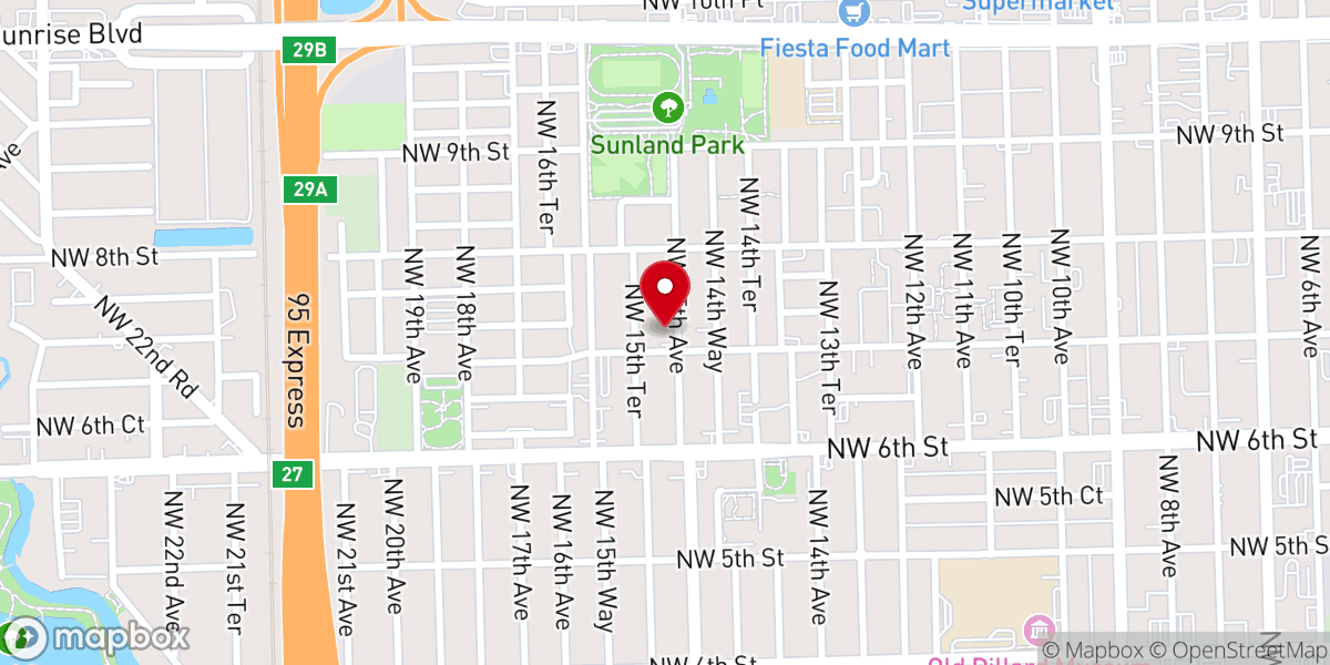 Map showing location of NEW DESTINY CHURCH