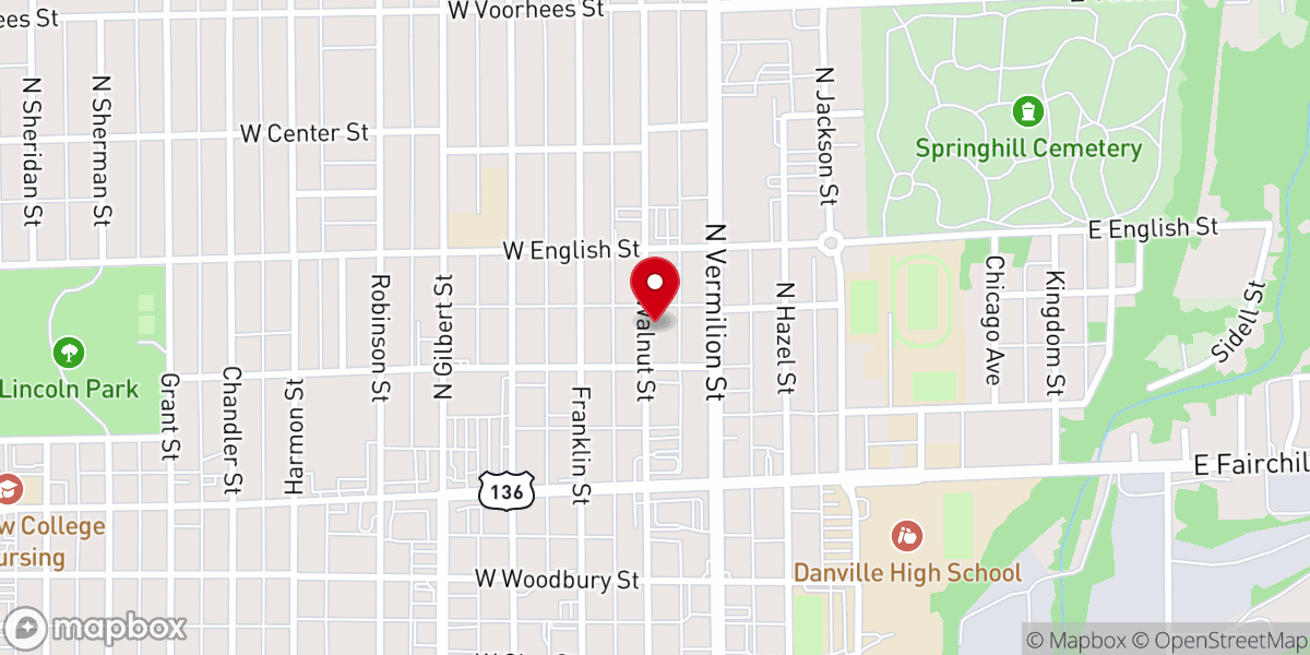 Map showing location of New Jerusalem Church of Jesus