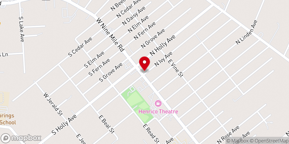 Map showing location of New Life Baptist Church Ministry