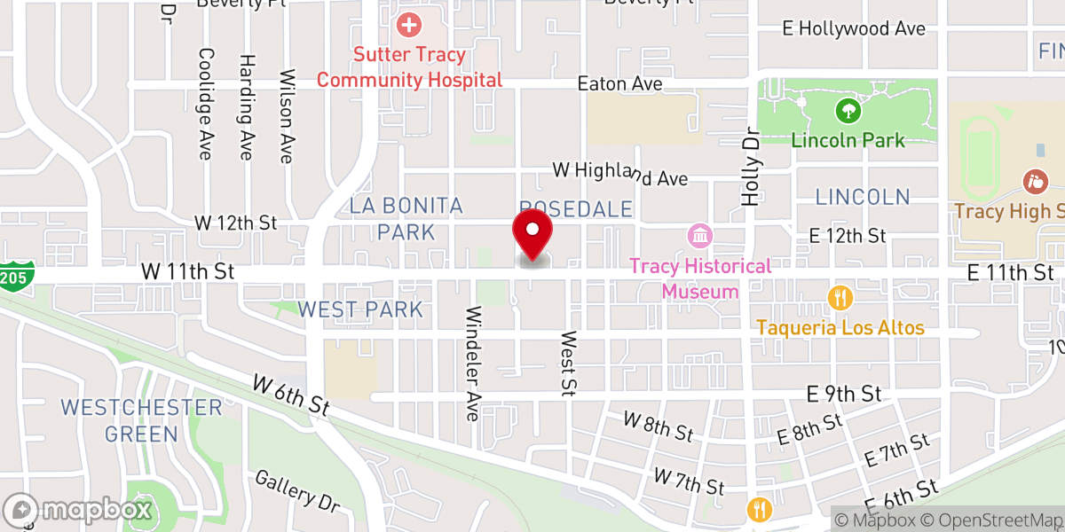 Map showing location of New Life Ministries