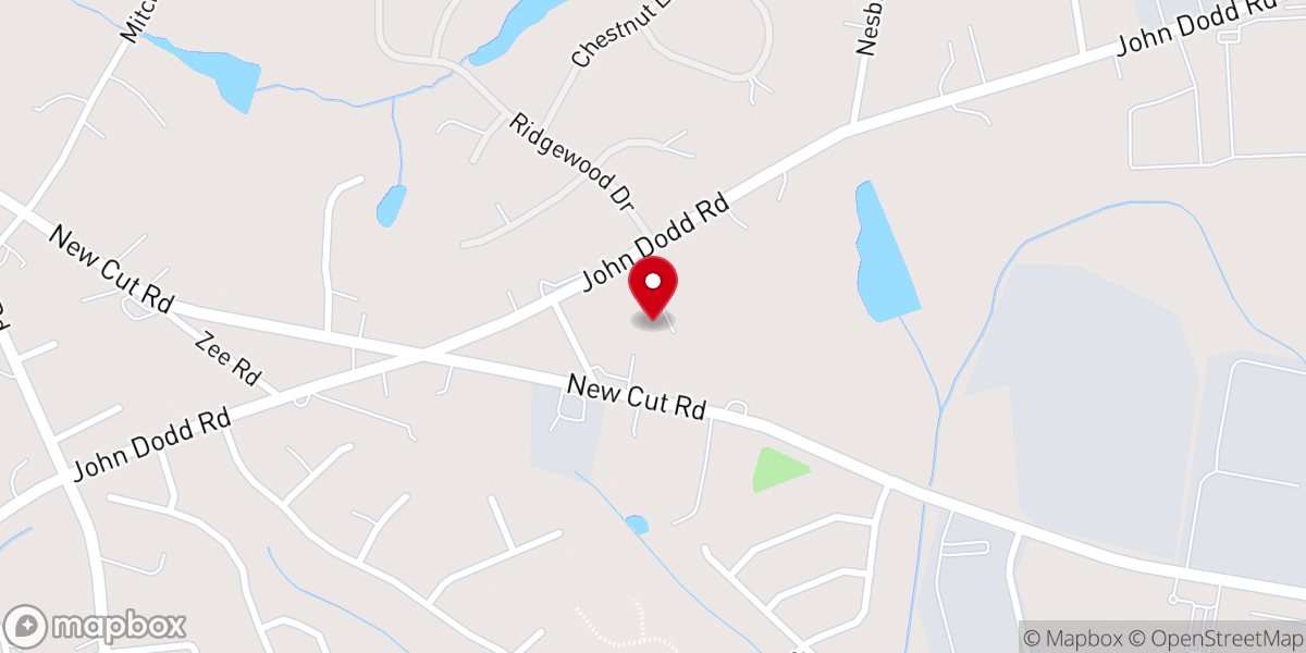 Map showing location of New Life Ukrainian Church