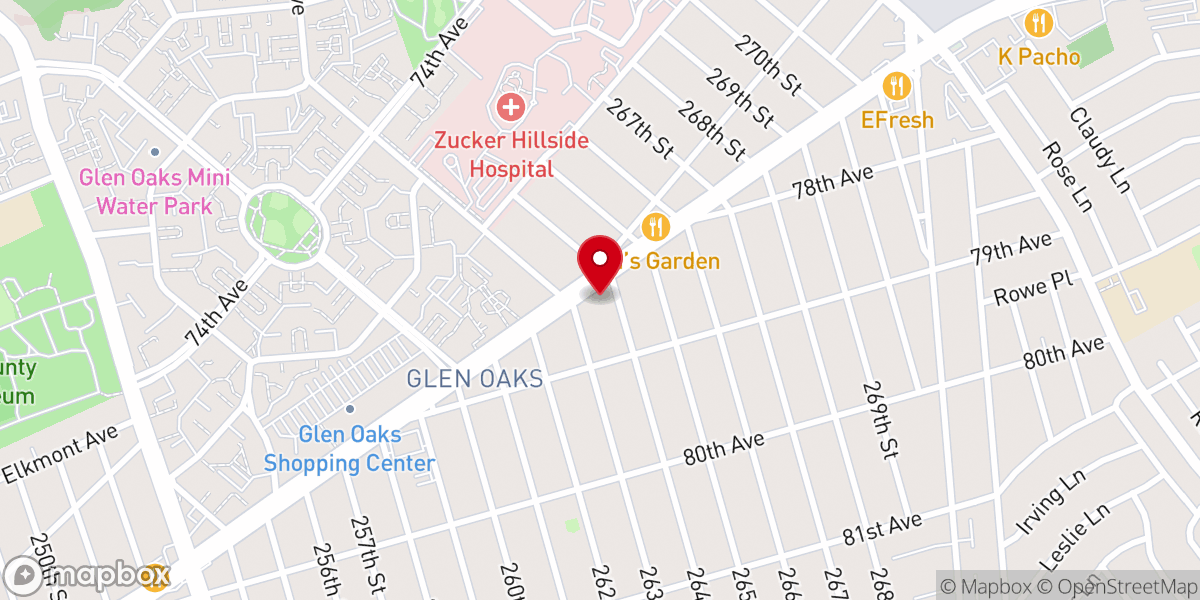 Map showing location of New York Beloved Church