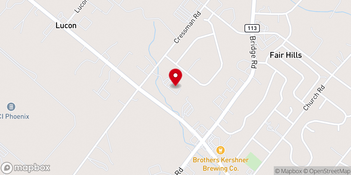 Map showing location of Next Community Church