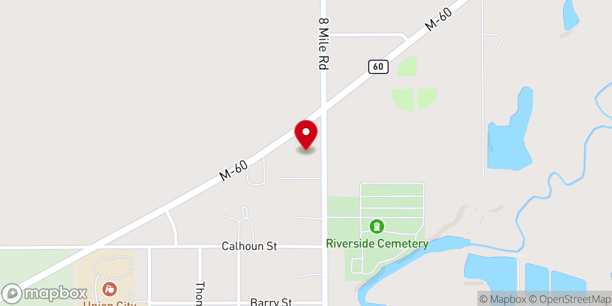 Map showing location of Non-Denominational Wedding Officiant Michigan