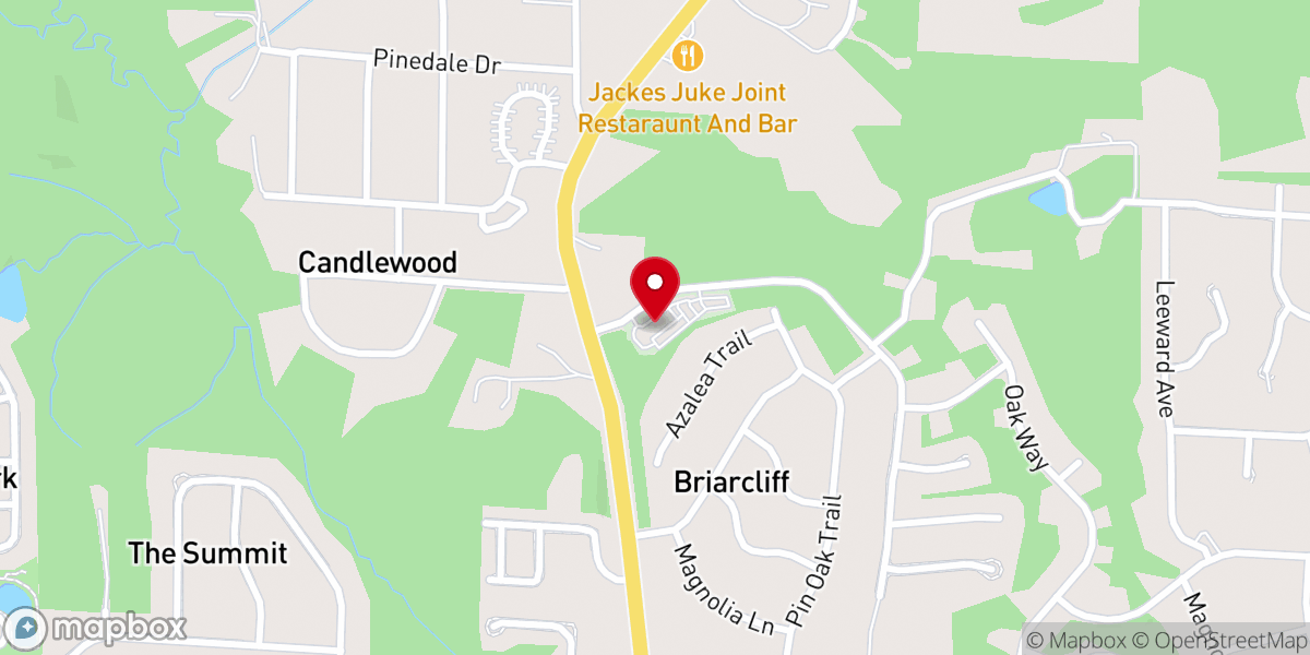 Map showing location of Northwood Church of Christ