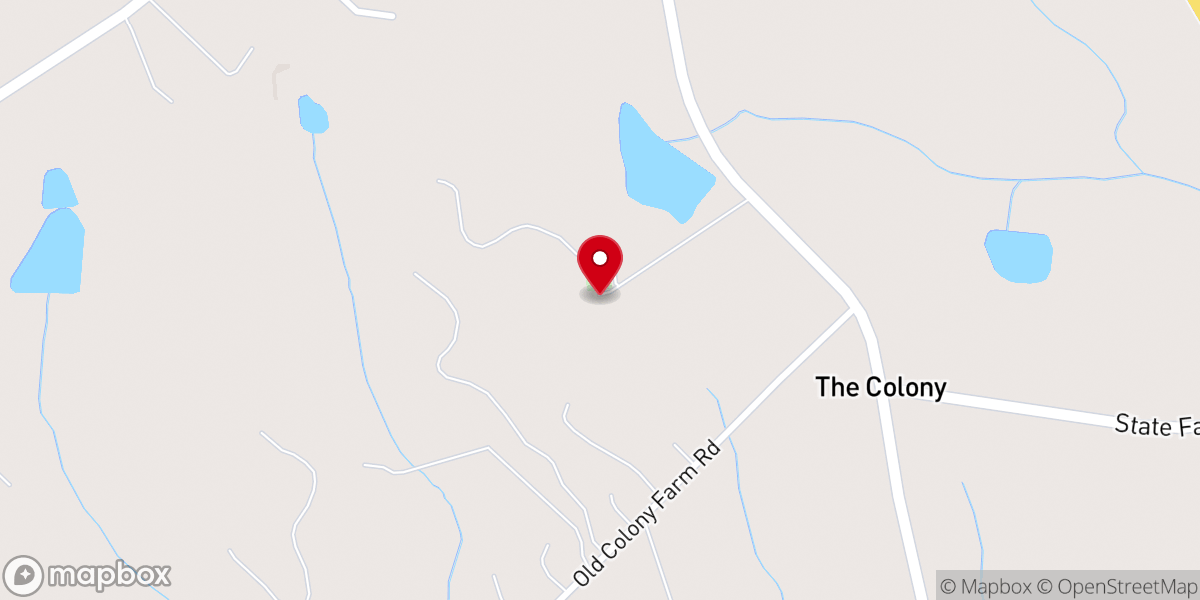 Map showing location of Oak Grove Methodist Church
