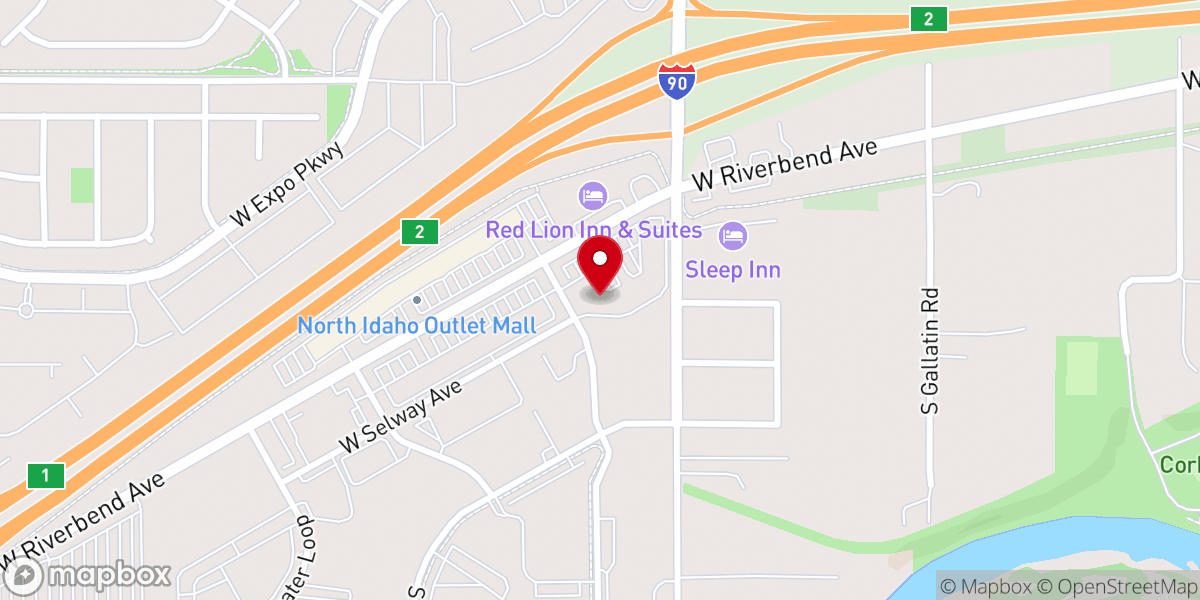 Map showing location of Oasis Foursquare Church