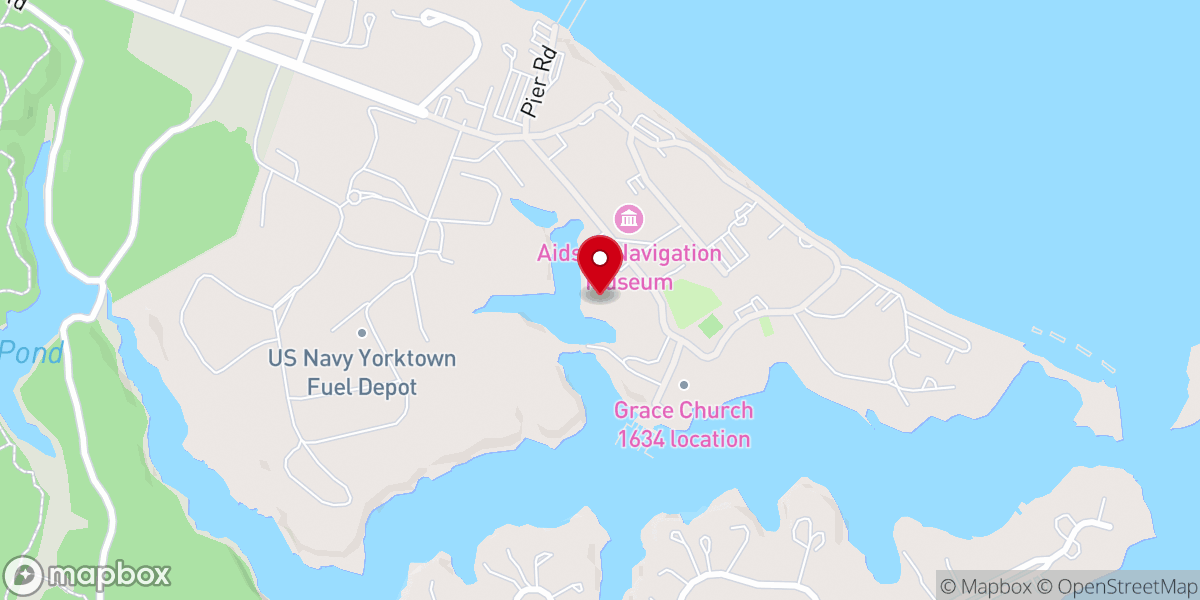 Map showing location of Olde Yorke Chapel